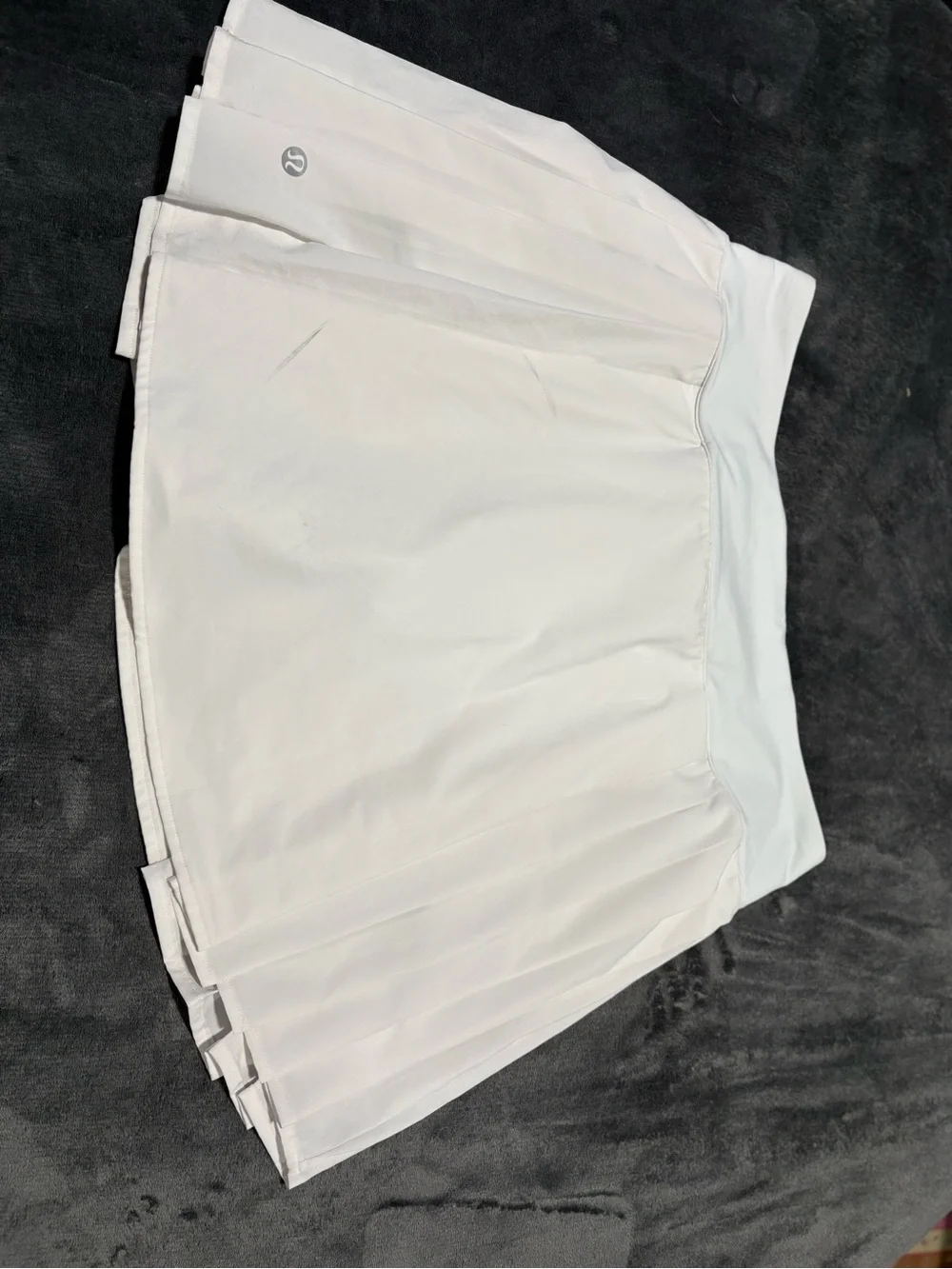 lululemon athletica White Active Skirt with Built-In Liner
